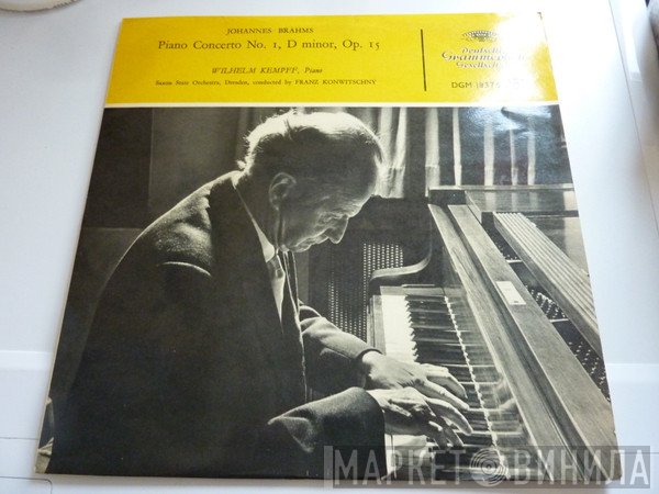 Wilhelm Kempff, Johannes Brahms, Staatskapelle Dresden, Franz Konwitschny - Concert For Piano And Orchestra No. 1 In  D Minorm, Op. 15