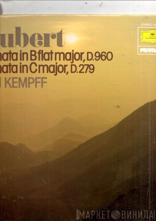Wilhelm Kempff - Schubert, Klaviersonate B-dur D. 960, Klaviersonate C-dur D. 279