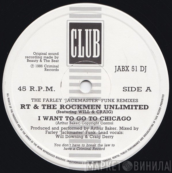Will Downing, R.T. & The Rockmen Unlimited, Craig Derry - I Want To Go To Chicago (The Farley 'Jackmaster' Funk Remixes)