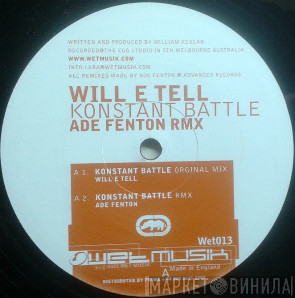 Will E Tell  - Konstant Battle