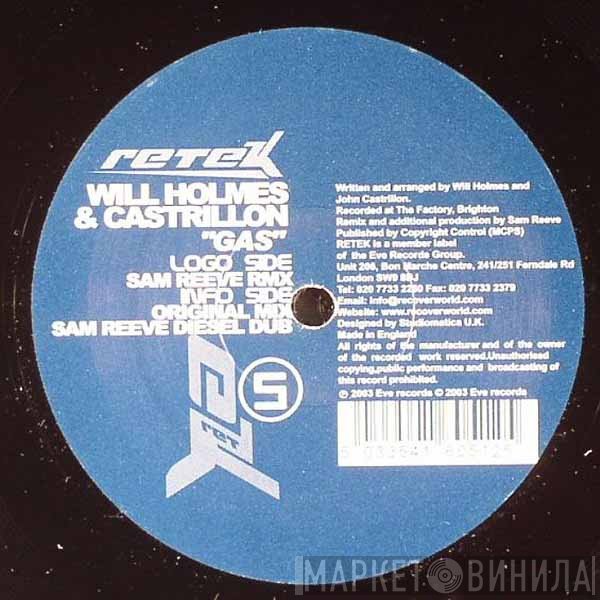 Will Holmes, John Castrillon - Gas