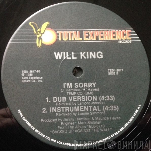 Will King - I'm Sorry