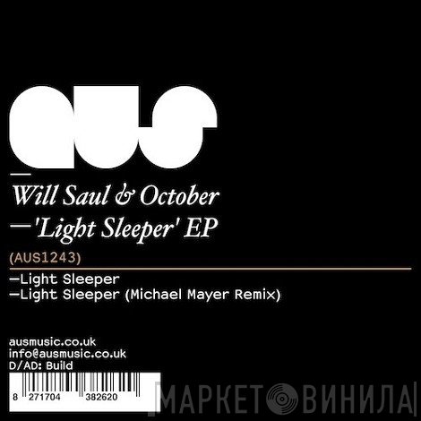 Will Saul & October  - Light Sleeper EP