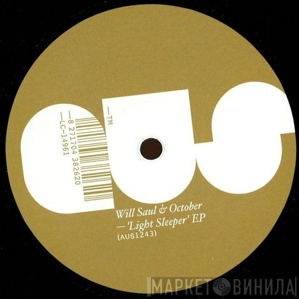 Will Saul, October - Light Sleeper EP