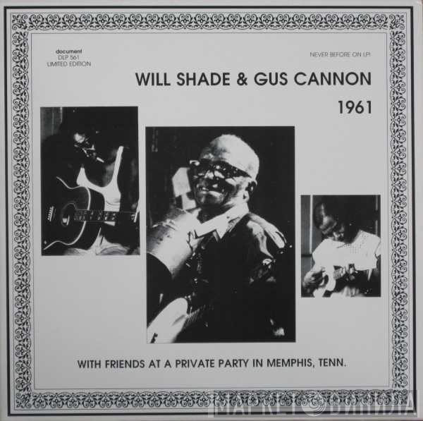Will Shade, Gus Cannon - 1961 With Friends At A Private Party In Memphis, Tenn.