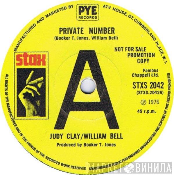 William Bell, Judy Clay - Private Number
