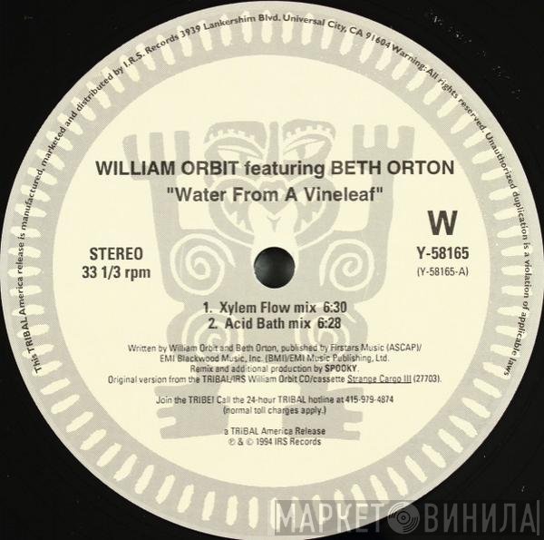 William Orbit, Beth Orton - Water From A Vine Leaf