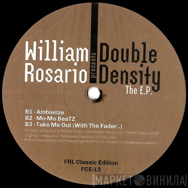 William Rosario - Double Density - The E.P.