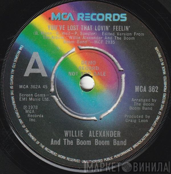 Willie Alexander &amp; The Boom Boom Band - You've Lost That Lovin' Feelin'