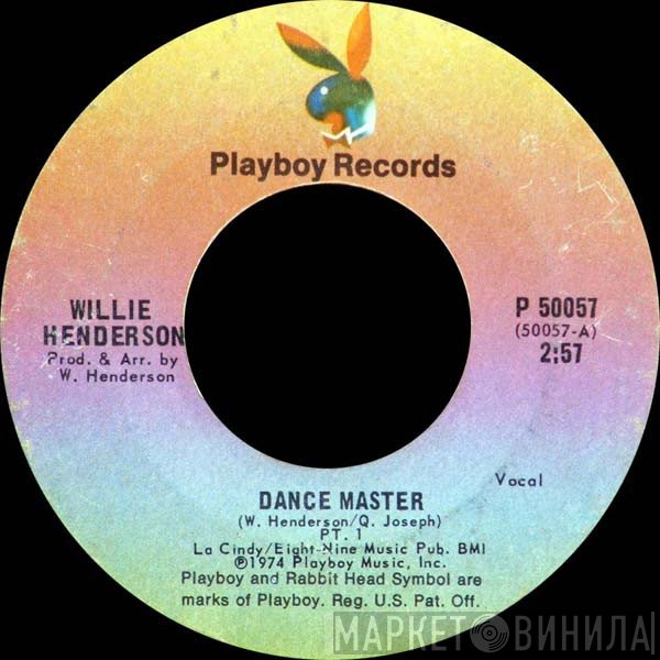 Willie Henderson - Dance Master