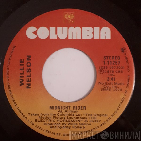 Willie Nelson  - Midnight Rider