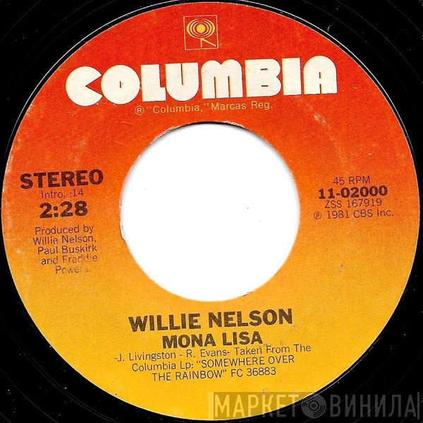 Willie Nelson  - Mona Lisa