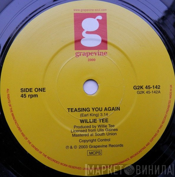 Willie Tee - Teasing You Again / Teasing You