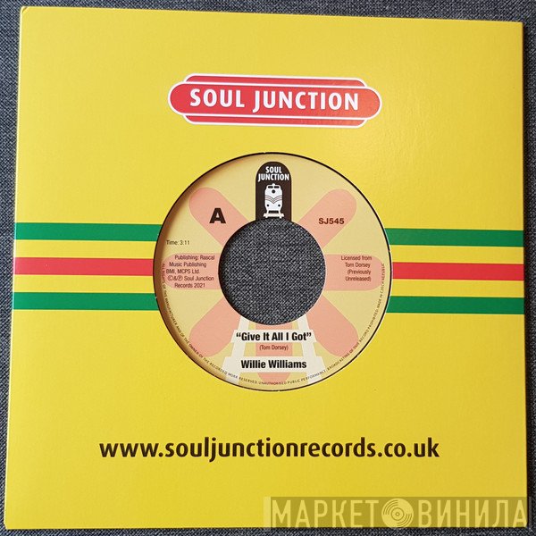 Willie Williams  - Give It All I Got / Do You Understand