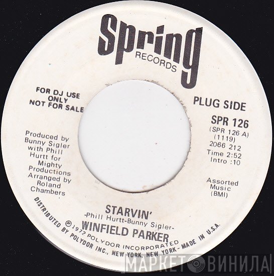 Winfield Parker - Starvin'
