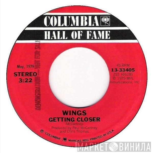 Wings   - Getting Closer / Goodnight Tonight