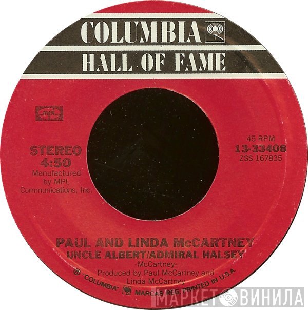 Wings , Paul & Linda McCartney - Jet / Uncle Albert/Admiral Halsey