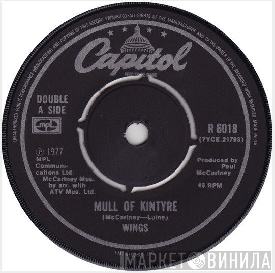 Wings  - Mull Of Kintyre / Girls' School