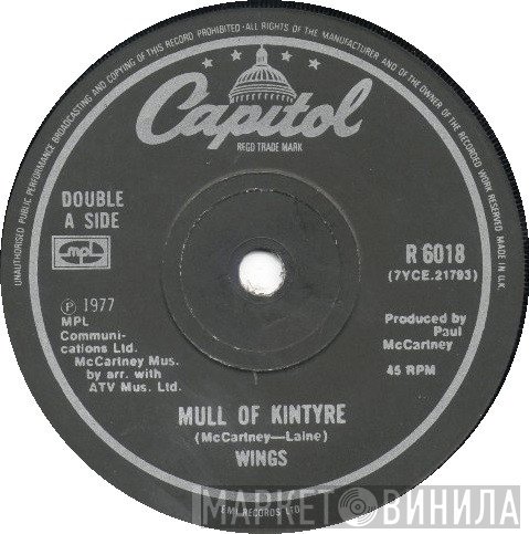 Wings  - Mull Of Kintyre / Girls School