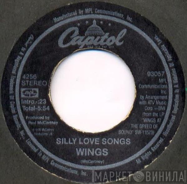 Wings  - Silly Love Songs / Cook Of The House