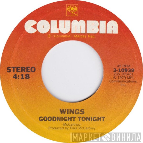 Wings  - Goodnight Tonight