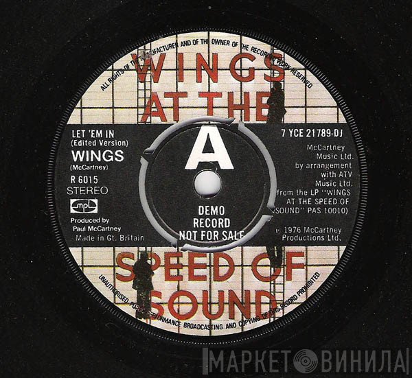 Wings   - Let 'Em In (Edited Version)