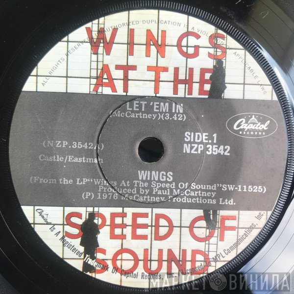 Wings   - Let 'Em In