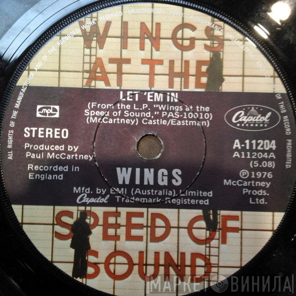 Wings   - Let 'Em In
