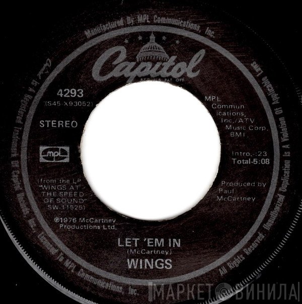Wings   - Let 'Em In