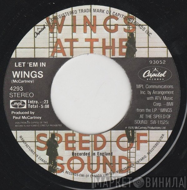Wings   - Let 'Em In