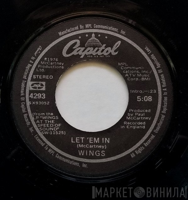 Wings   - Let 'Em In
