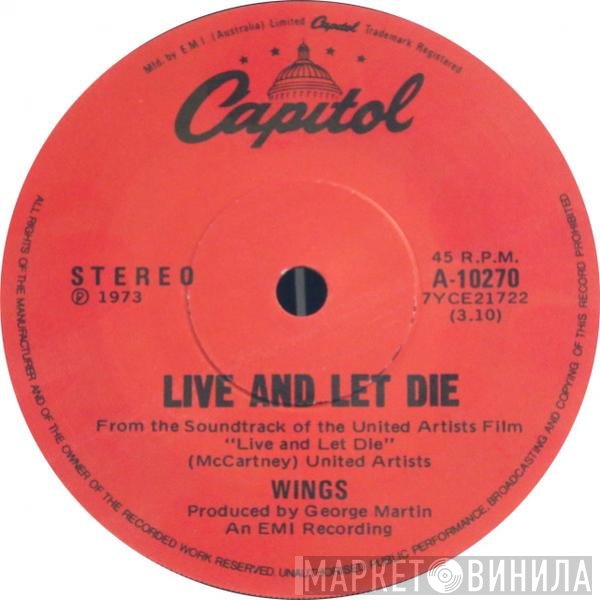 Wings   - Live And Let Die