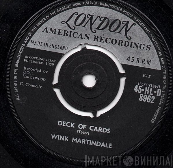 Wink Martindale - Deck Of Cards