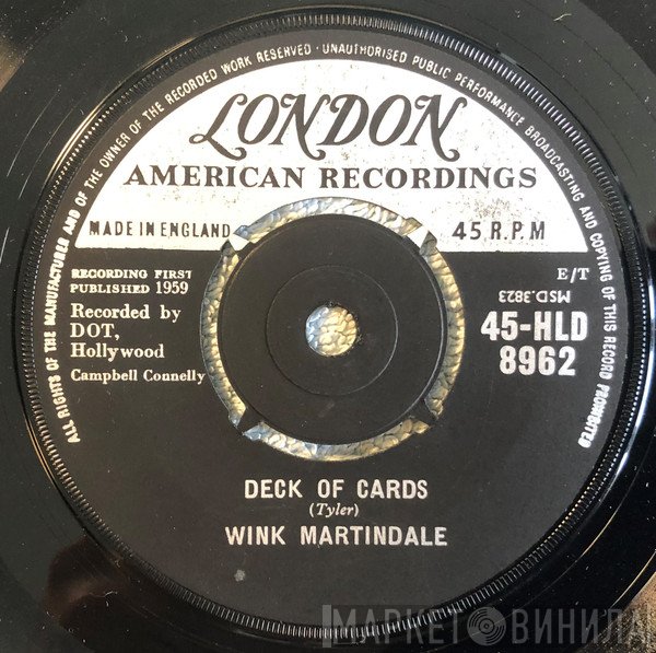 Wink Martindale - Deck Of Cards