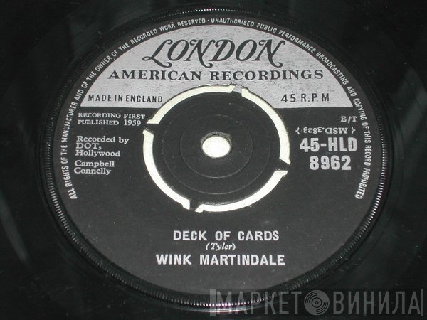 Wink Martindale - Deck Of Cards