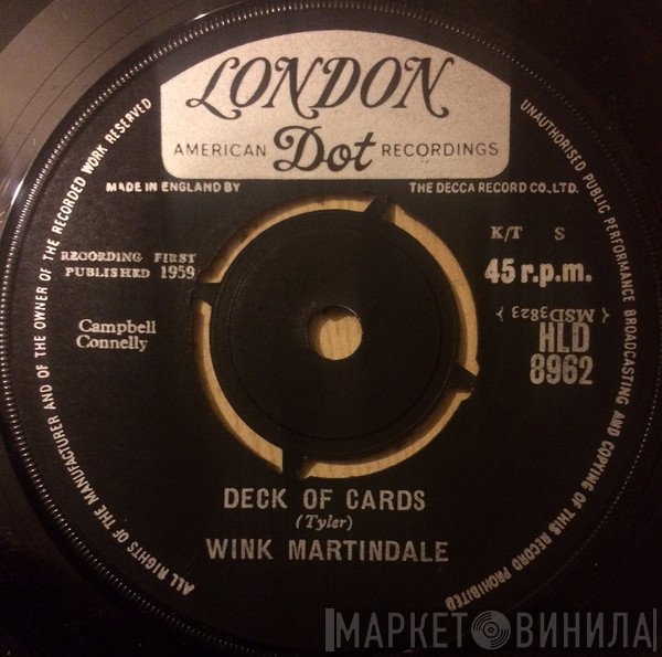 Wink Martindale - Deck Of Cards