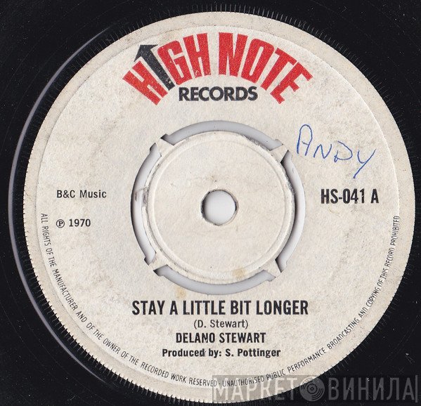 Winson Delano Stewart - Stay A Little Bit Longer