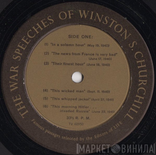 Winston Churchill - The War Speeches Of Winston S. Churchill