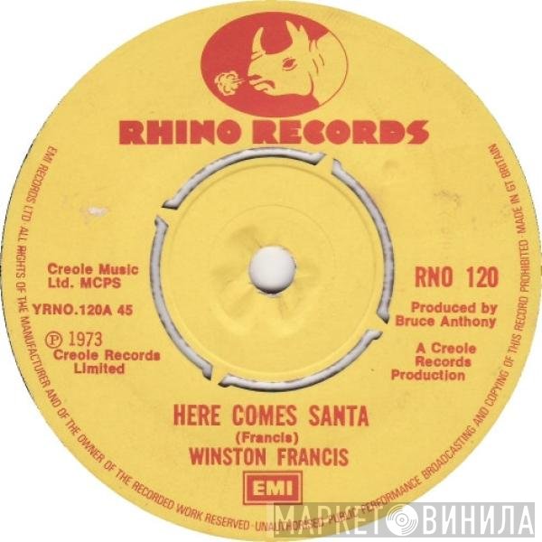 Winston Francis - Here Comes Santa / Our World Tomorrow