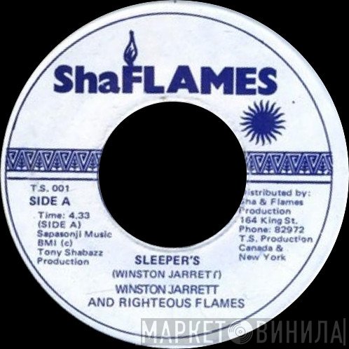 Winston Jarrett & The Righteous Flames  - Sleeper's