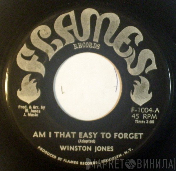 Winston Jones  - Am I That Easy To Forget / Looking For A Home