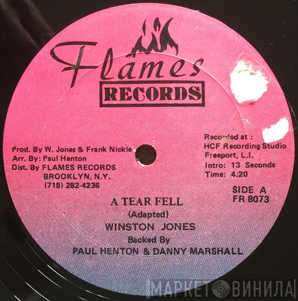 Winston Jones  - A Tear Fell