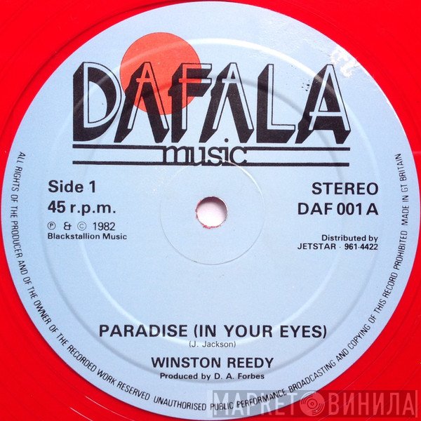 Winston Reedy  - Paradise (In Your Eyes)