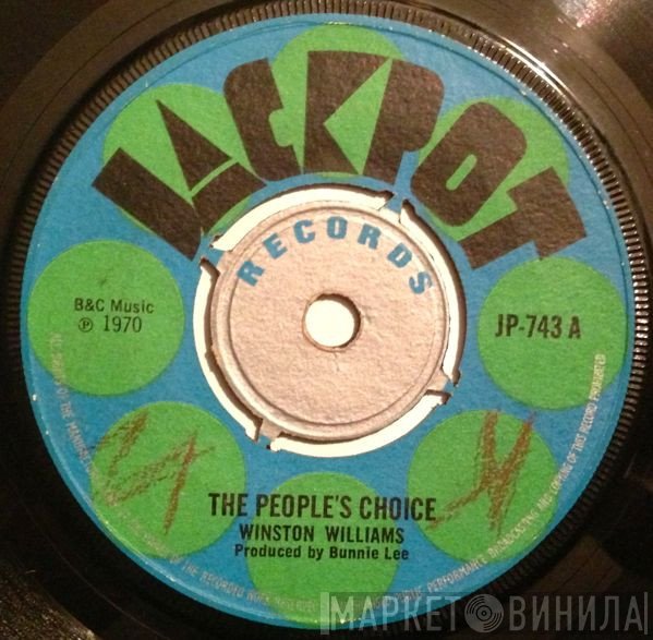 Winston Williams , Bobby James  - People's Choice / Let Me Go Girl