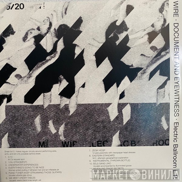 Wire - Document And Eyewitness