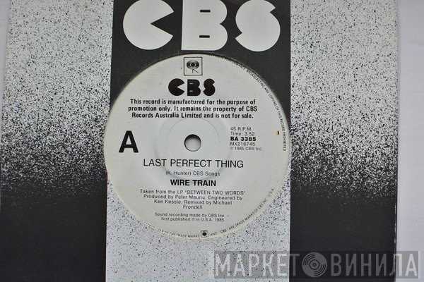 Wire Train  - Last Perfect Thing