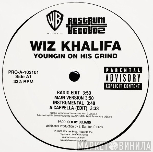 Wiz Khalifa  - Youngin On His Grind / All In My Blood (Pittsburgh Sound)