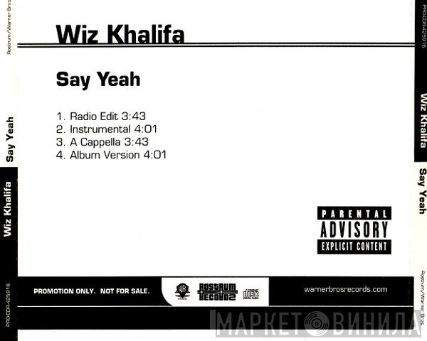 Wiz Khalifa  - Say Yeah