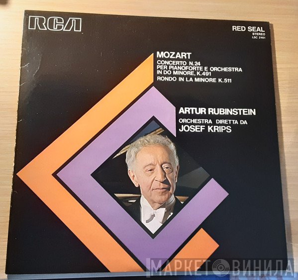 Wolfgang Amadeus Mozart, Arthur Rubinstein  - Concerto No.24 / Rondo In A Minor