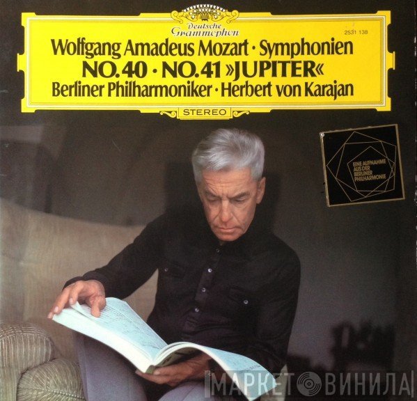 Wolfgang Amadeus Mozart, Berliner Philharmoniker, Herbert von Karajan - Symphonien No. 40 / No. 41 «Jupiter»